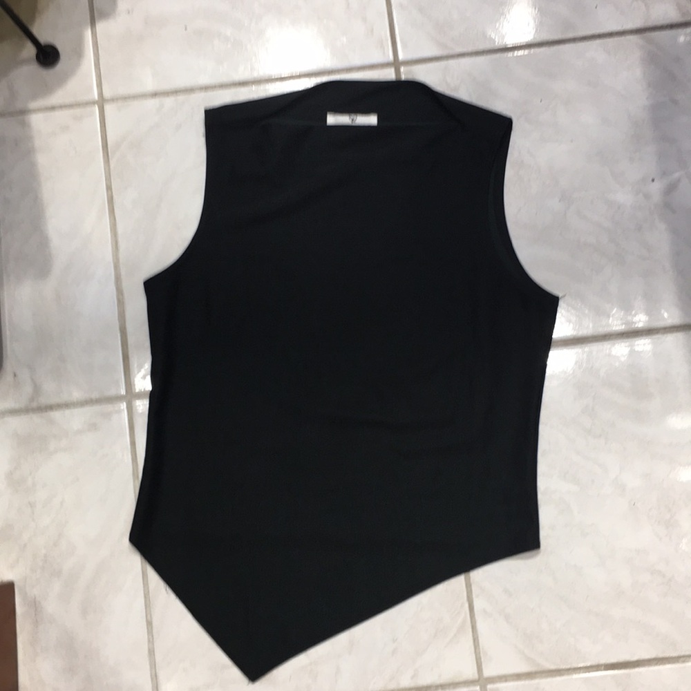 Asymmetrical cute slight shimmer top
